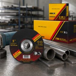 Tarcza szlifierska 125mm do szlifowania spoin, usuwania zadziorów i przygotowania powierzchni metalowych