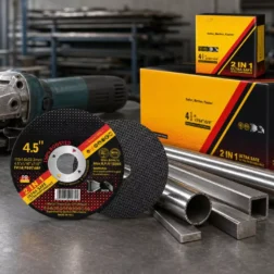 4,5-calowa ultracienka tarcza do cięcia 115×1,6×22,2mm do cięcia rur ze stali nierdzewnej, prętów zbrojeniowych i profili metalowych